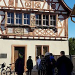 Ein Schmuckstück: das Alte Rathaus - Erinnerungen an den Ort früherer GLB-Fraktionssitzungen wurden wach, das war ein inspirierendes Ambiente!